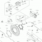 KLX230 ABS Задний тормоз