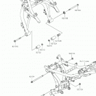 Z650 ABS Крепление двигателя