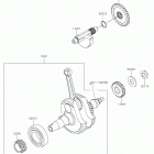 KLX230 ABS Коленвал