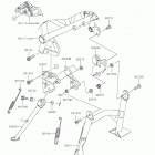 NINJA H2 SX SE+ Подножка