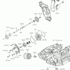 Ninja H2 Масляный насос  /  масляный фильтр