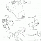 Versys 1000 SE LT+ Лейбл предостережения