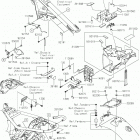 W800 Рама ,крепежные детали