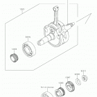 KLX140G Коленвал