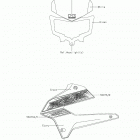 KLX250 Decals(green)(slf)