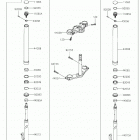 Z125 PRO Передняя вилка
