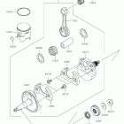 KX85 Crankshaft  /  piston(s)