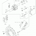 KLX230 Передний тормоз