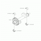 Ninja 650 Валансирный вал