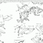 Versys-X 300 Боковые крышки  /  крышка цепи