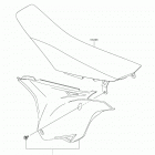 KX100 Сиденье