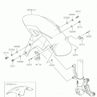 NINJA ZX-6R ABS Крыло переднее
