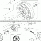 Vulcan S ABS Заднее колесо  /  цепь