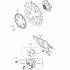 Ninja H2 Задний тормоз