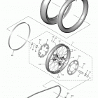YZ250FX  (YZ250FXM) Переднее колесо