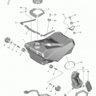 YZ250FX  (YZ250FXL1) Топливный бак