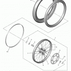 YZ250FX  (YZ250FXM) Переднее колесо