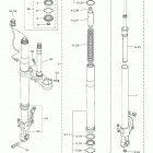 FJR1300ES  (FJR13ESL/FJR13ESLC) Передняя вилка