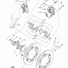 XSR900  (XSR900MCW/XSR900MW) Передний суппорт