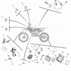 YZ450F  (YZ450FLL/YZ450FLGY) Электрика 2