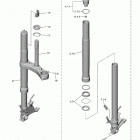 YZFR1 (YZFR1MLC/YZFR1ML) Передняя вилка