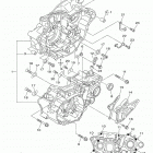 WR250F (WR250FL) Картер двигателя