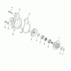 WR250F (WR250FL) Водяной насос