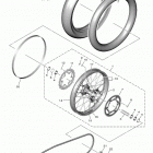 YZ450F  (YZ450FML) Переднее колесо