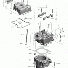 YZ450F  (YZ450FLL/YZ450FLGY) Цилиндры