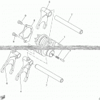 XSR700  (XSR700LCW/XSR700LW) Вилки переключения передач