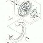YZ85  (YZ85M) Переднее колесо