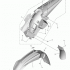 YZ450F  (YZ450FLL/YZ450FLGY) Крыло