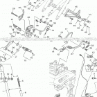 XSR900  (XSR900MCW/XSR900MW) Подножки