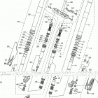 YZ125 (YZ125M2) Передняя вилка