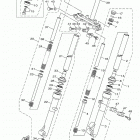 TTR110E (TTR110EM) Передняя вилка