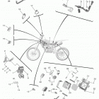 YZ250FX  (YZ250FXL1) Электрика 2