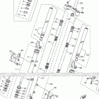XSR700  (XSR700LCW/XSR700LW) Передняя вилка