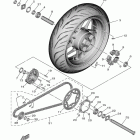 TRACER 900 GT  (MTT9GTMR/MTT9GTMCR/MTT9GTMCS/MTT9GTMS) Переднее колесо