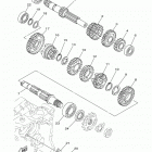 XT250  (XT250MC/XT250M) Трансмиссия