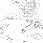 TENERE 700 (XTZ7MCGY/XTZ7MCB/XTZ7MGY/XTZ7MB/XTZ7MCW/XTZ7MW) Переднее колесо