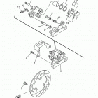 XT250 (XT250L1/XT250L1C) Задний суппорт