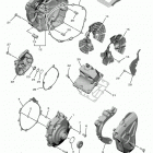YZFR1 (YZFR1MLC/YZFR1ML) Крышка картера двигателя