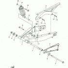 YZFR3 ABS  (YZFR3ALME) Задний рычаг подвески