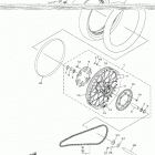 WR250F  (WR250FM) Переднее колесо