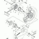 TTR110E (TTR110EM) Переднее колесо