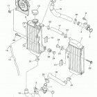 WR250F (WR250FL) Радиатор и Патрубки