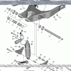 STAR VENTURE  (XV19FMW/XV19FML) Задний рычаг и подвеска