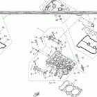 XSR700  (XSR700LCW/XSR700LW) Головка цилиндров