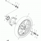 MT03 (MT03LB/MT03LGY) Переднее колесо