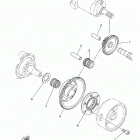 XT250 (XT250L1/XT250L1C) Муфта стартера
